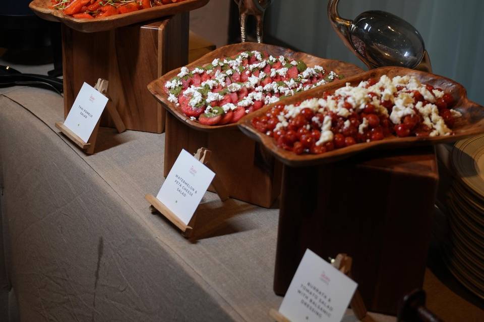 Catering setup