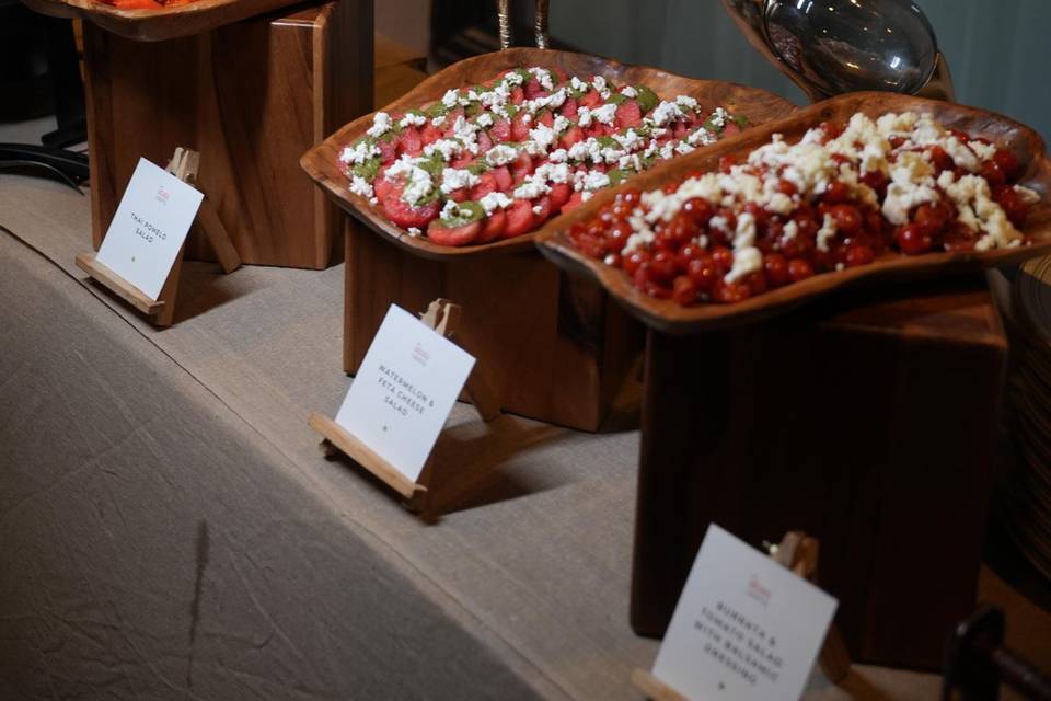 Catering setup