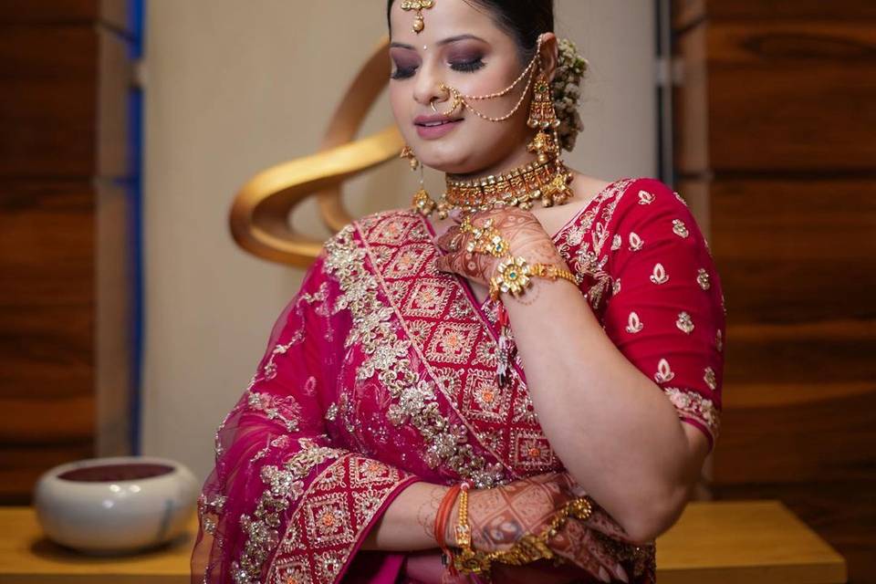 Bridal makeup