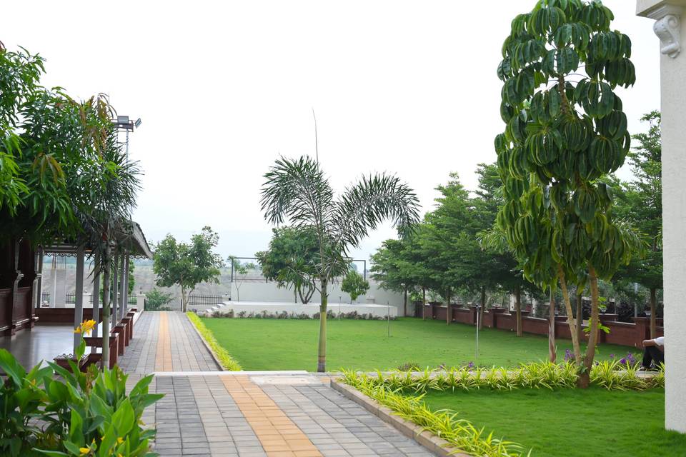 Lawn area