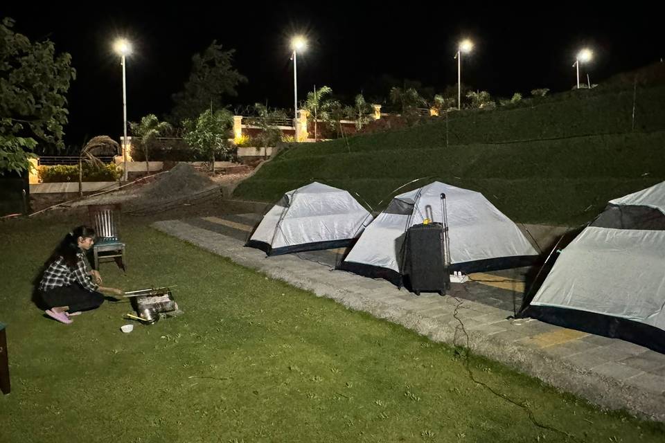 Tent accommodation