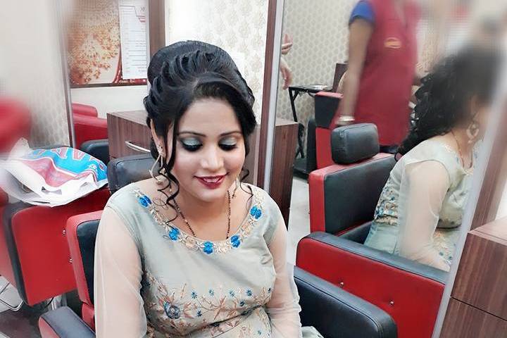 Bridal makeup