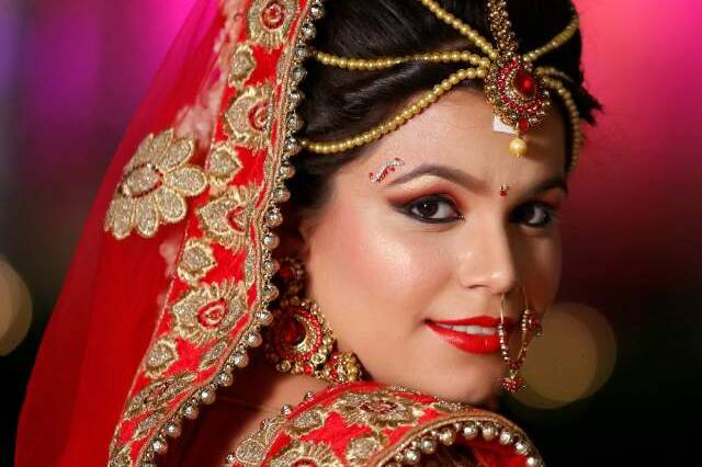 Bridal makeup