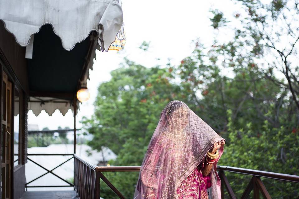 Bridal portrait