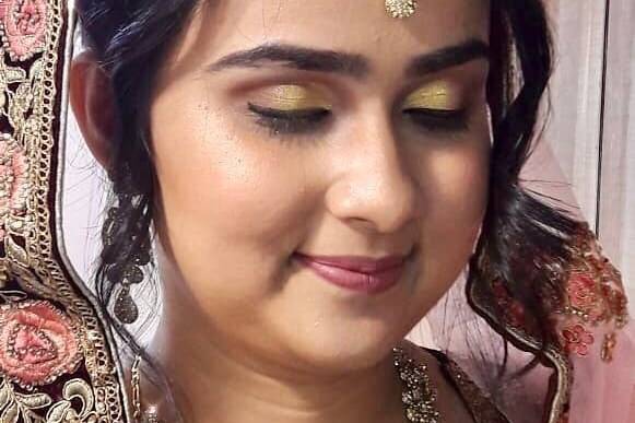 Bridal makeup
