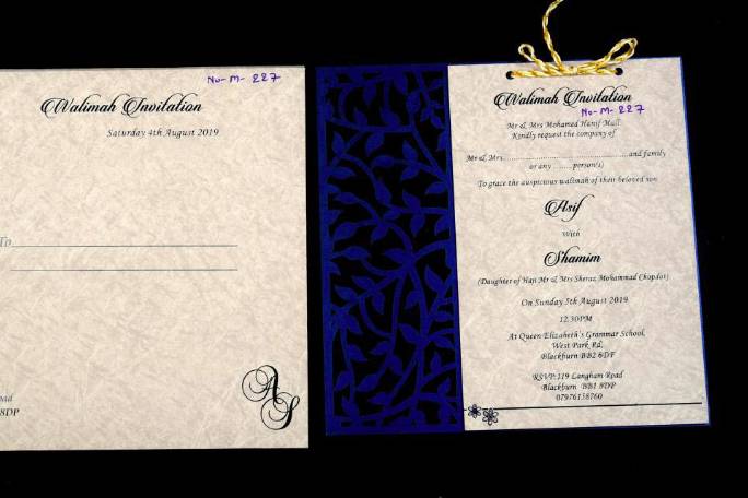 Wedding invite