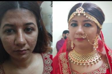 Bridal makeup