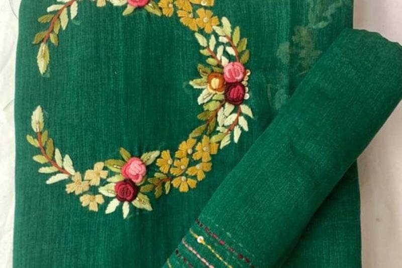 Linen Saree - 5 colours