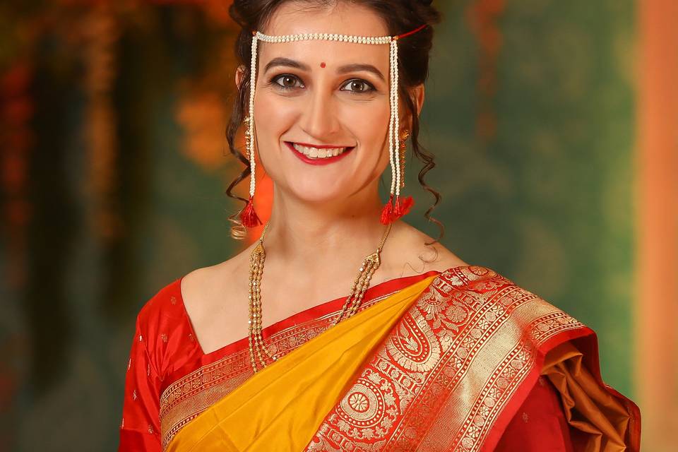 Marathi Bride  look