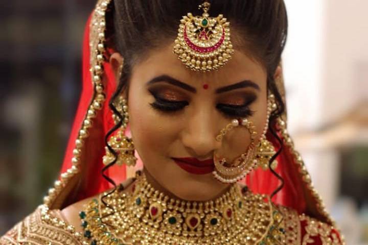 Bridal makeup