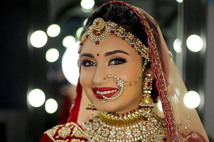 Bridal makeup