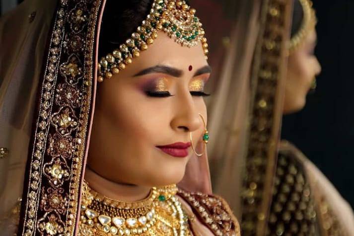 Bridal makeup