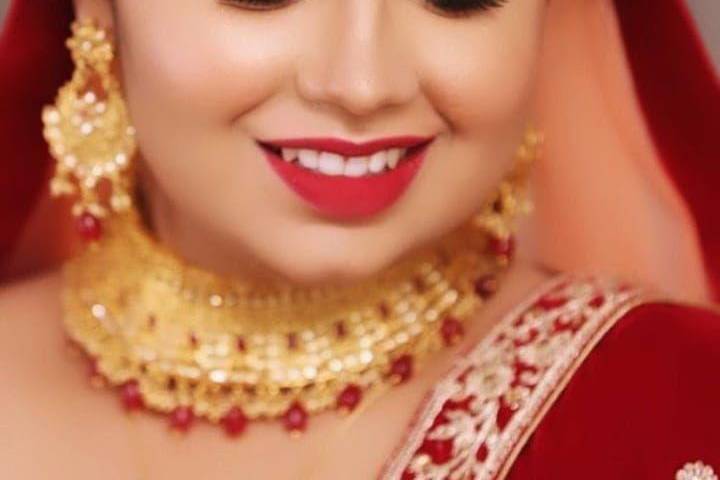 Bridal makeup