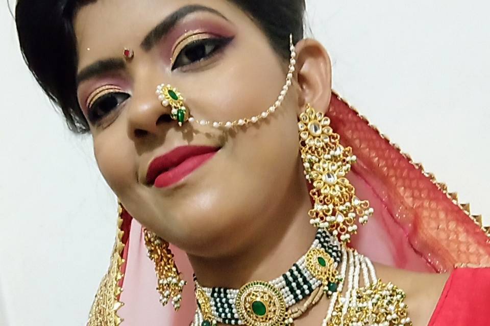 Bridal makeup