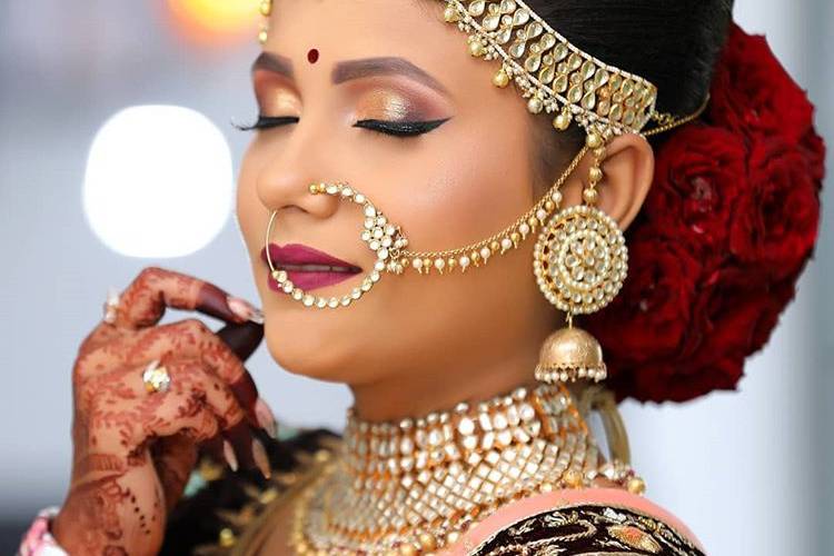 Bridal makeup