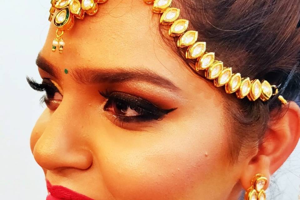 Bridal makeup