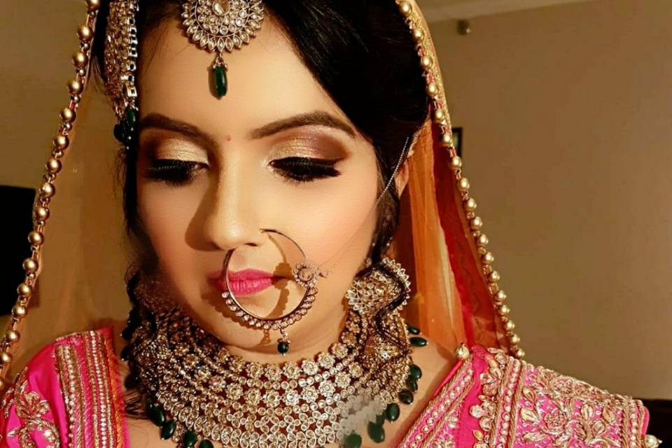 Bridal makeup