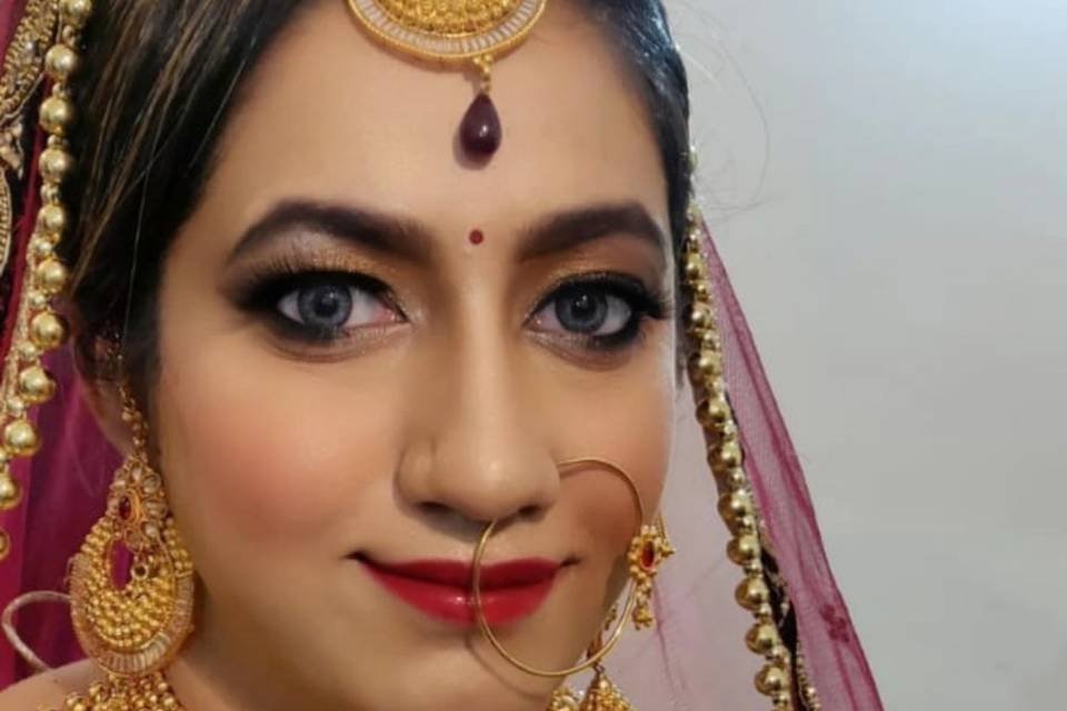 Bridal makeup