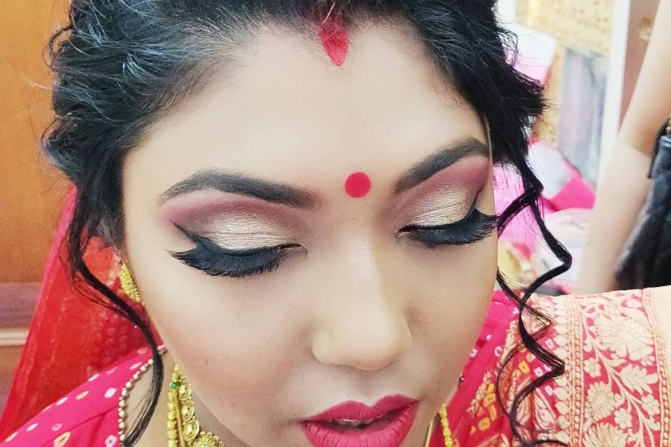 Bridal makeup