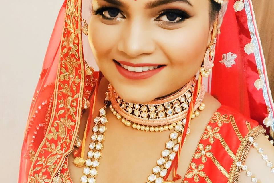 Bridal makeup