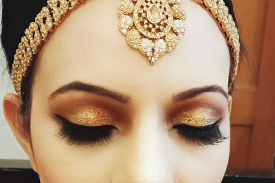 Bridal makeup