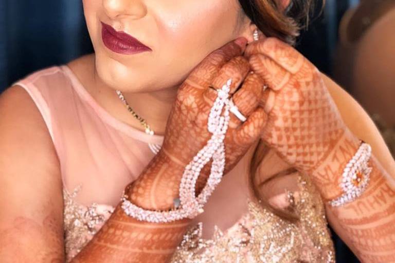 Bridal makeup