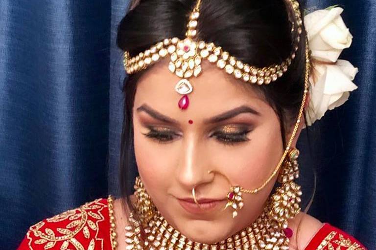 Bridal makeup