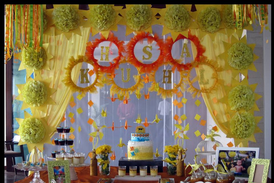 Dessert table-whole nine yard