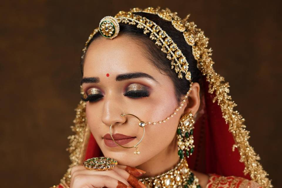 Bridal makeup