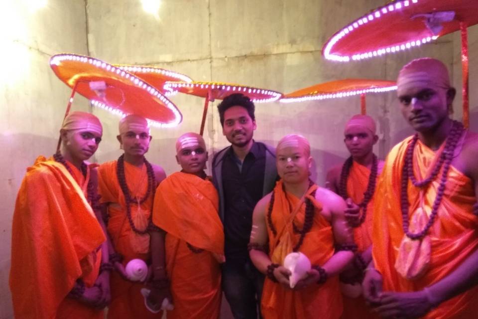 Tibet pandit groom entry