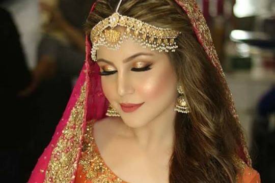 Bridal makeup