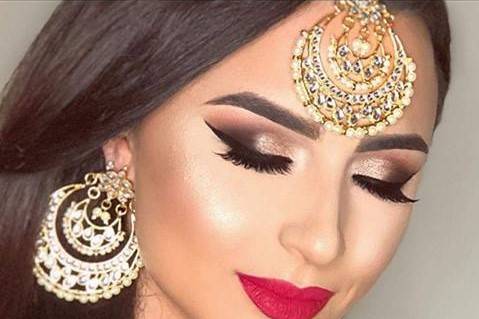 Bridal makeup