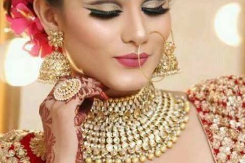 Bridal makeup