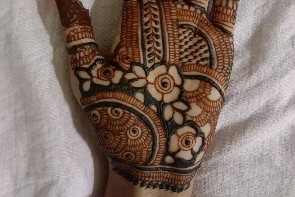 Palm Mehendi design