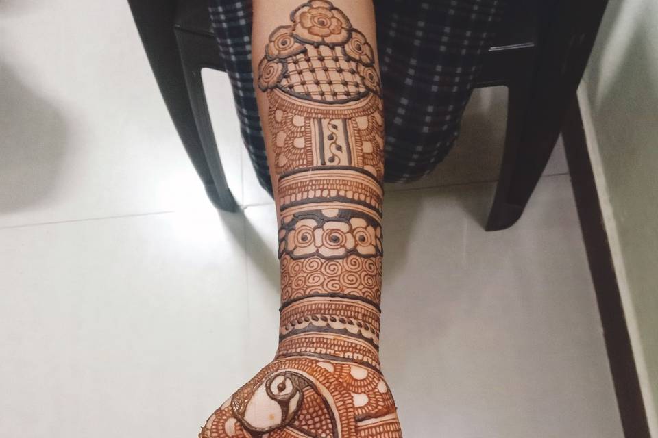 Bridal mehendi