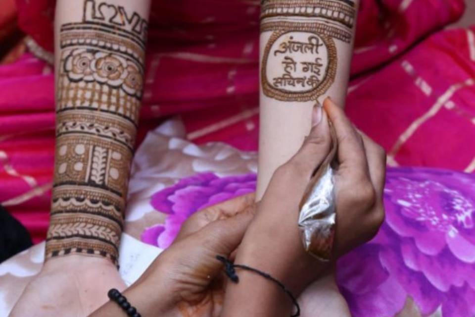 Engagement Mehendi