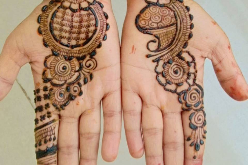 Arabian mehendi Design