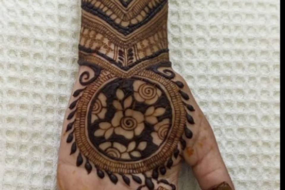 Sider Mehendi Design