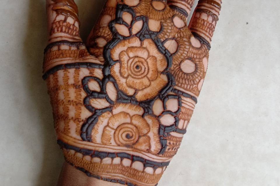 Palm Mehendi Design