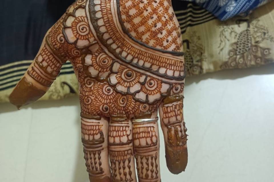 Guest Mehendi Design