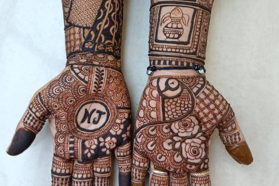 Bridal mehendi