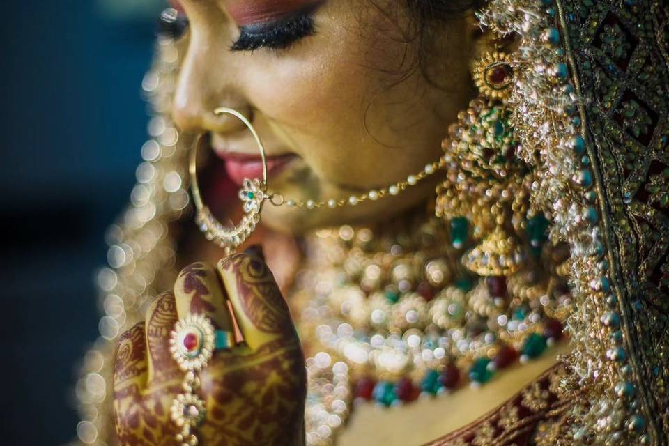 Bridal portrait