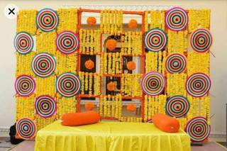 Haldi Mehandi backdrop Decoration