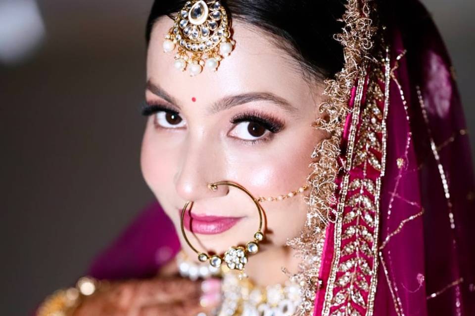 Bridal makeup