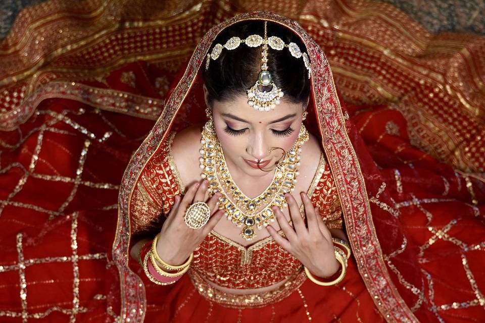 Bridal makeup