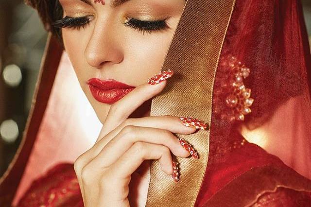 Bridal makeup