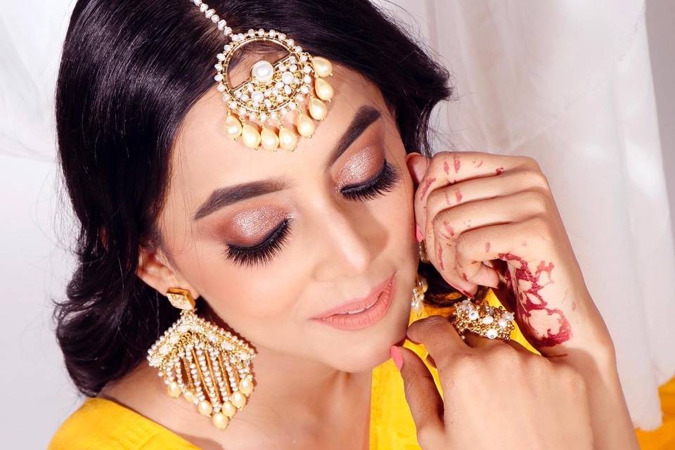 Bridal makeup