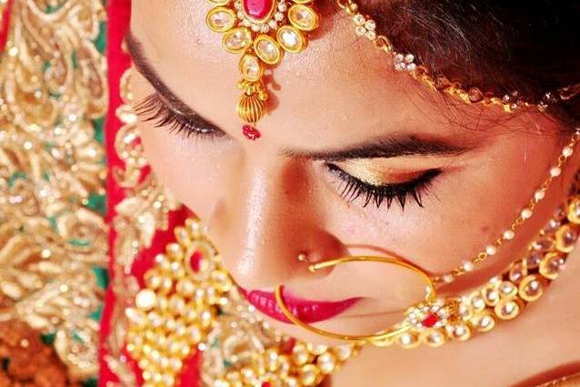 Bridal makeup