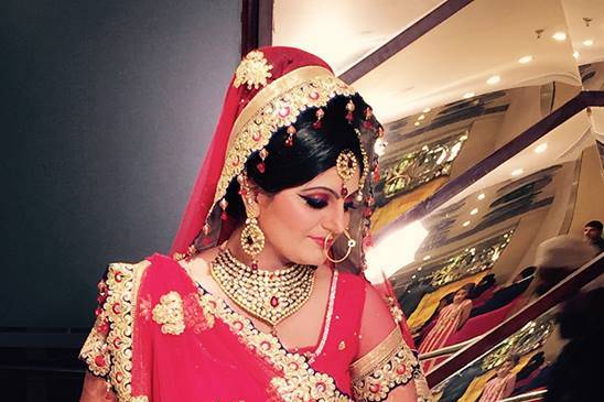 Bridal makeup