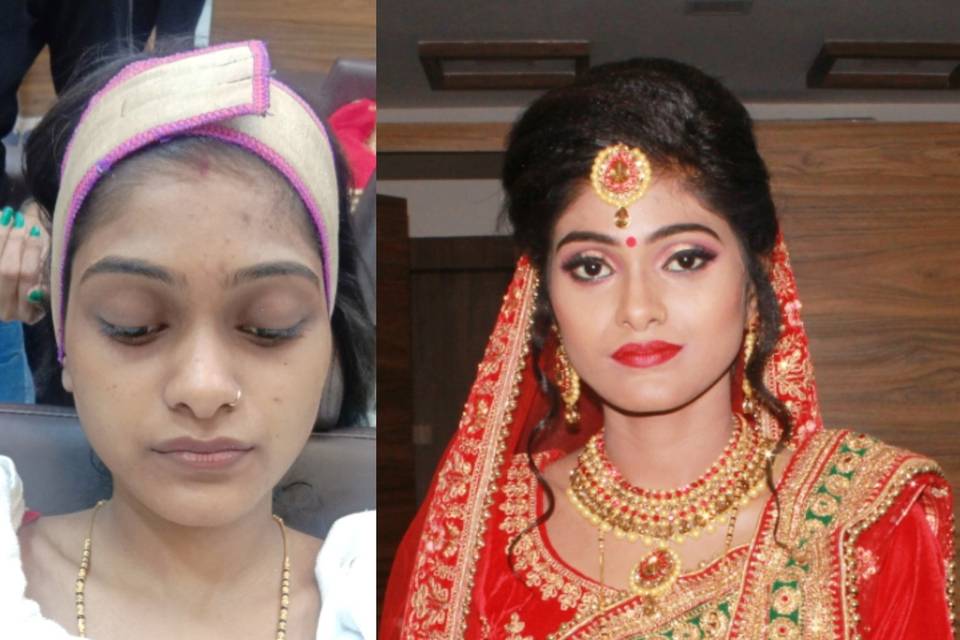 Bridal makeup